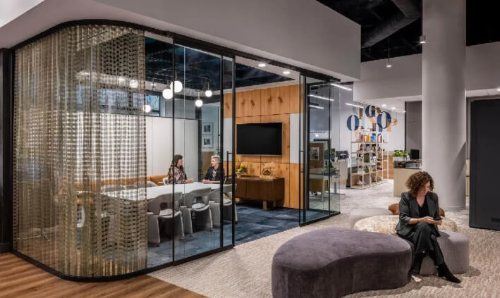 CI Group’s new downtown Orlando office and showroom won an award for the new office design category. (Downtown Orlando Partnership)